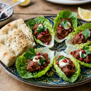 Çiğ Köfte im Salatblatt