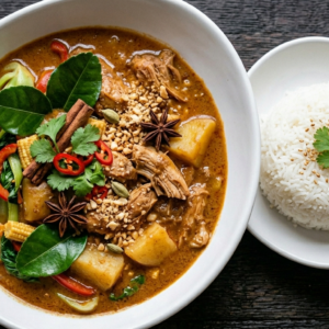 Massaman-Curry mit Poulet