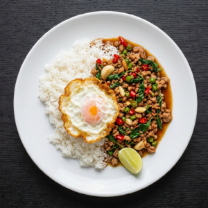 Pad Kra Pao vom Rind