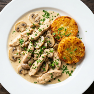 Rahmgeschnetzeltes vom Poulet