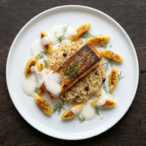 Gebratener Lachs