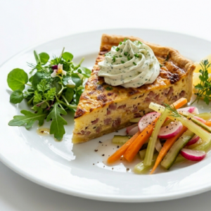 Quiche Lorraine (ohne Speck möglich)