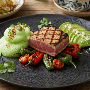 Gegrillter Thunfisch Mexikanisch