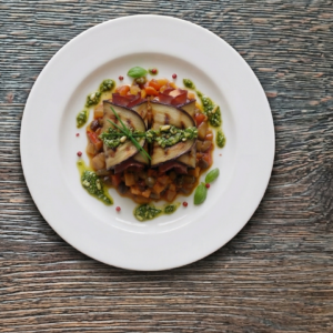 Auberginen-Involtini mit Bresaola