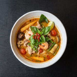 Tom Yum Nudelsuppe