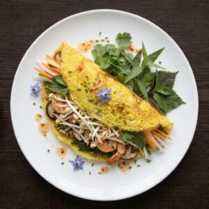 Banh Xeo ( Vietnamesischer Crepes )