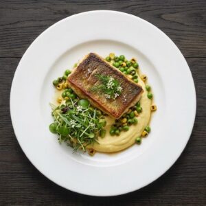 Gebratener Zander